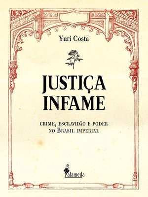 cover image of Justiça infame